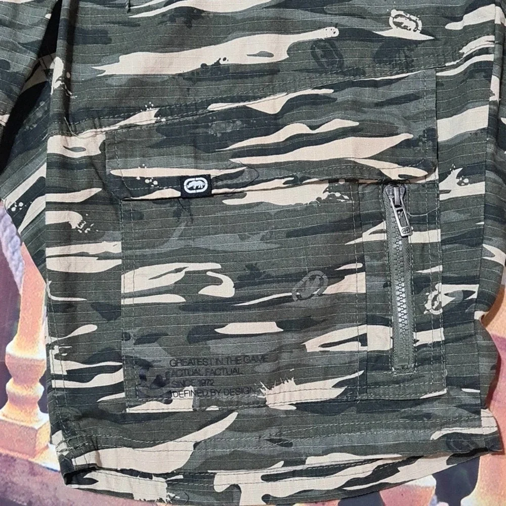 Ecko‎ Unltd Camo Cargo Shorts Size 32 NWT - Picture 6 of 9
